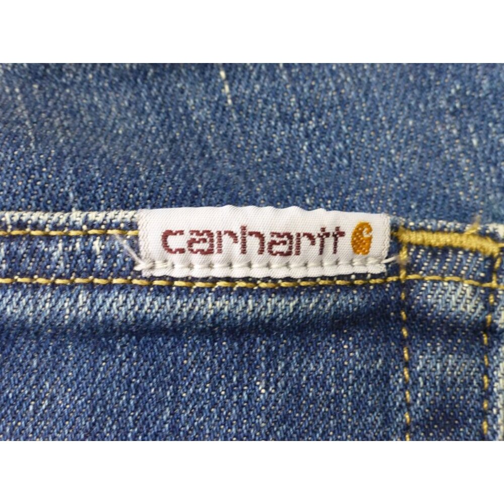NWT Carhartt Womens Plus Original Fit Straight Leg Blue Denim Jeans 22W Regular - Picture 13 of 16